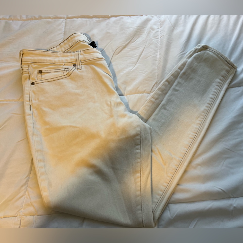 Gap Legging Denim Jeans Cream off white